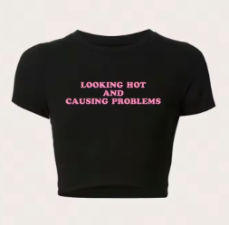 Cute Trendy Cropped Tees
