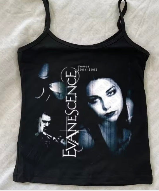 Evanescence Y2K Punk Graphic Tank